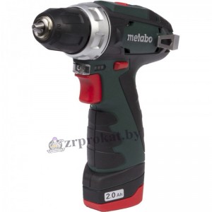 Шуруповерт Аккумуляторный 34 Н/м Metabo PowerMaxx BS Basic  